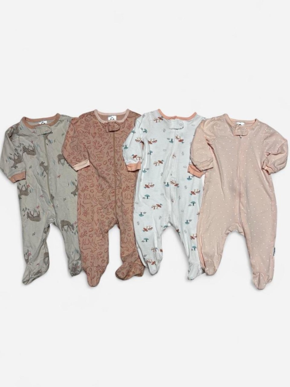 Gerber 0-3m Footed Sleeper Bundle